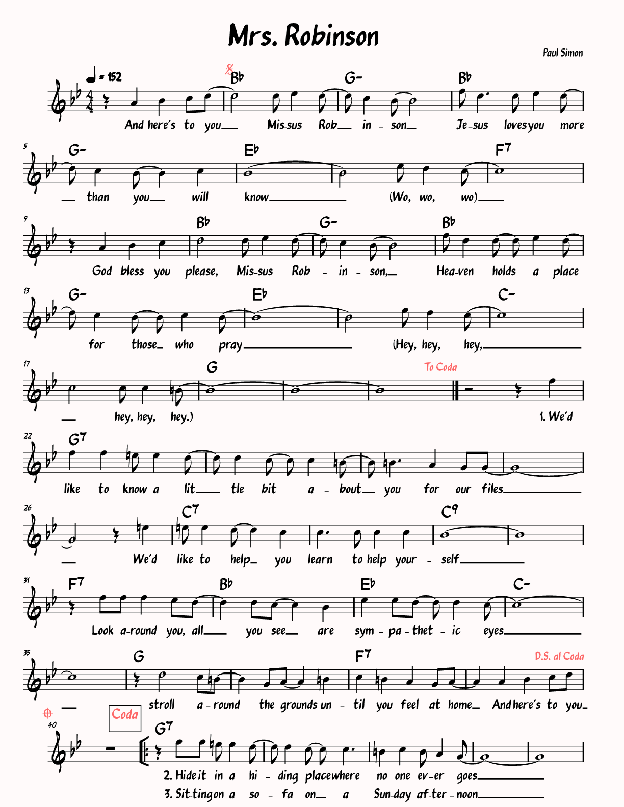 Sheet Music